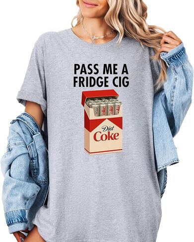 Pass Me A Fridge Cig Shirt, Fridge Cig Funny Tee Multicolor T-Shirt in Saudi Arabia