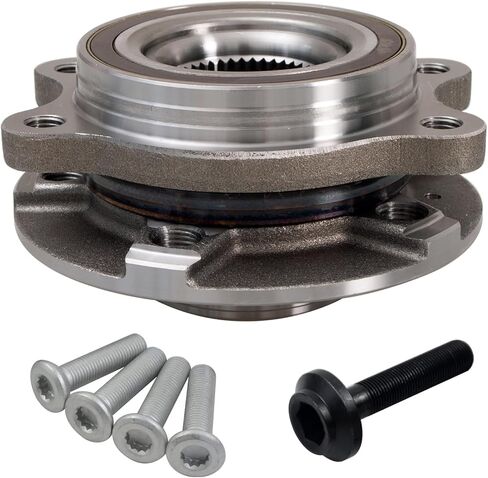 TUCAREST 513301 محور العجلة الأمامية ومجموعة المحمل متوافقة مع Au-di 09-15 A4 Q5 S5 /10-14 A5 S4 /13-15 RS5 S7 S6 S8 /12-15 A6 [5 العروة، 4H0498625A 4H0498625 4H0498625E BR930817K 8ك0407607] in Saudi Arabia