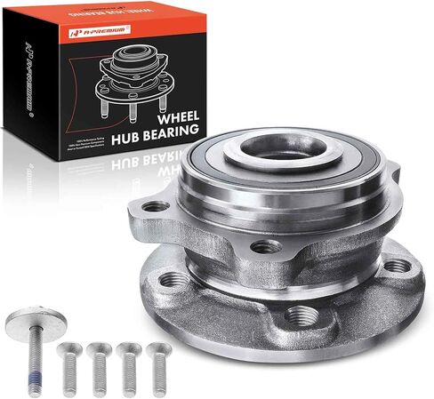 A-Premium Front or Rear Wheel Bearing and Hub Assembly Compatible with Volvo XC60 18-23, XC90 16-23, S60 19-23, S90 17-23, V60 19-23, V90 18-21, V90 Cross Country 17-23 in Saudi Arabia