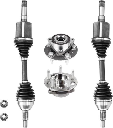 محور السيرة الذاتية للسائق الأمامي والراكب ومحور محمل العجلة متوافق مع 2013 2014 2015 شيفروليه ماليبو، 2014 2015 2016 بويك ريجال، 2010 2011 2012 2013 2014 2015 2016 بويك لاكروس، 4 قطع in Kuwait