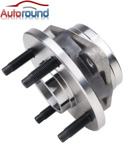 Autoround 513205 Front Wheel Bearing and Hub Assembly Fit for Chevy Cobalt 2005-2010, Saturn Ion 2003-2007, Pontiac G5 2007-2010, Pursuit 2005-2006, 4 Lugs Non-ABS, 2-Pack in Saudi Arabia