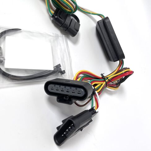 4-Pin Trailer Wiring Harness Vehicle-Side Custom Fit for Chevy Colorado GMC Canyon 2004-2012 Isuzu I-280 I-290 I-350 I-370 2006-2008 - OEM 55510 in Kuwait