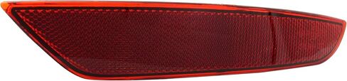 Go-Parts - ضوء عاكس المصد الخلفي لسيارة Volkswagen Golf 2010-2014، يمين (الراكب)، العدسة والإسكان، من 2 نوفمبر 2009، استبدال 2011 2012 2013 in Kuwait