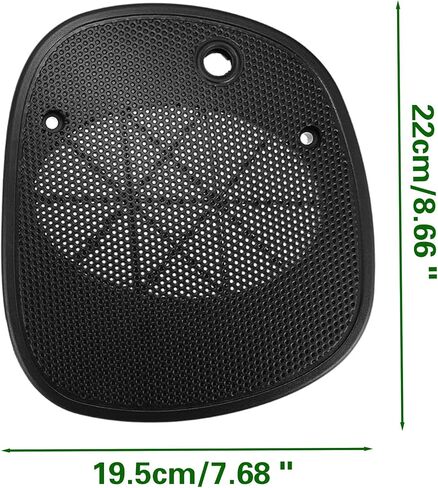 Front Driver Passenger Side Dash Speaker Grille Grill Cover for Chevrolet Blazer 1998-2005 Dash Speaker Grille Grill Cover Replacement 15046442 15046441 2Pcs Black in Kuwait