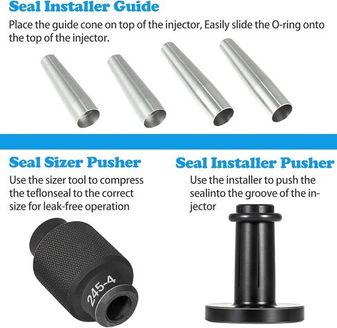 GM245 Fuel Injector Seals Tools Compatible with GM Buick Chevrolet Subaru Replace EN-49245, EN-51105 18683AA000 in Kuwait