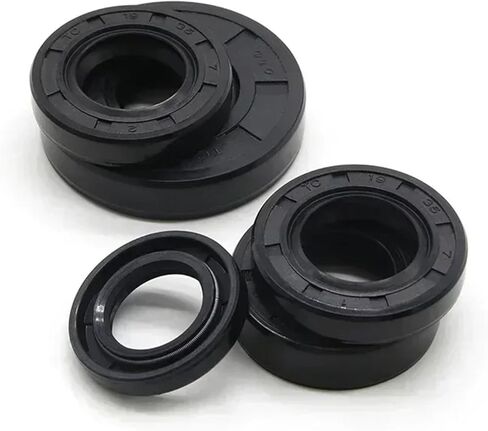 2/5 قطعة ID18mm النفط الأختام TC-18 */40/42/45/47*5/6/7/8/10 مللي متر النتريل المطاط رمح مزدوج الشفاه النفط طوقا (5 قطعة ، 18x24x7 مللي متر) in Kuwait
