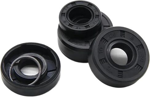 2/5 قطعة معرف ختم الزيت 10 مللي متر TC-10 * 17/18/19/20/22/25/26*5/7/8/10 مللي متر عمود مطاطي مزدوج الشفاه النفط الأختام طوقا (10x18x4 مللي متر) in Kuwait