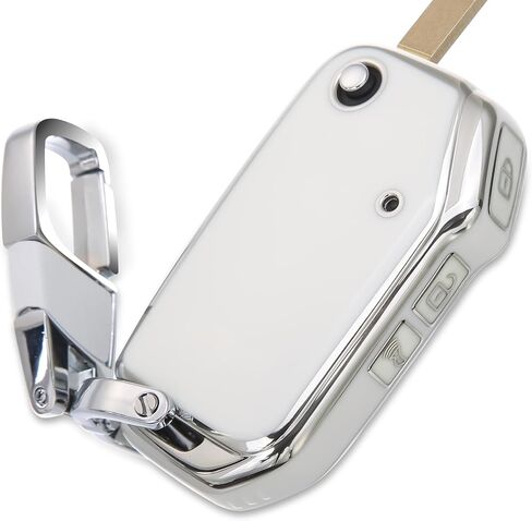 لغطاء مفتاح KIA Key Fob، مفتاح FlipKey ذو 3 أزرار، ملحقات غطاء مفتاح سلسلة المفاتيح لـ 2021 2022 2023 2024 2025 Seltos Sorento Sportage NIRO in Kuwait