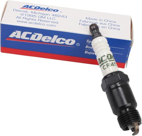 ACDelco GM المعدات الأصلية CR45TS (19369868) شمعة الإشعال التقليدية in Saudi Arabia