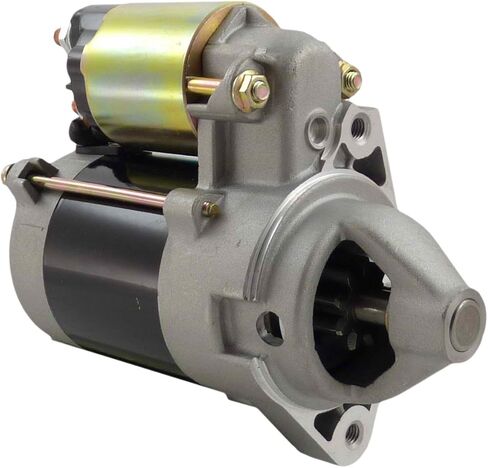 New 12V Starter Compatible with John Deere Mowers 180 185 265 325 86-94 Kubota Lawn Equip. Replaces: 12499-63010 71-29-18048 21163-2091 KW10716 128000-7940 AM108615 21163-2093 in Saudi Arabia