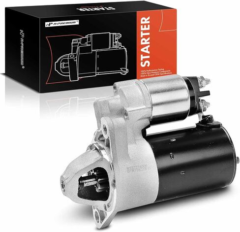 A-Premium Starter Motor Compatible with Dodge Neon 2003-2005, SX 2.0 2003-2004, 2.0L, 12V 1.1KW 8-Teeth Clockwise, Replace# 0001107432 in Saudi Arabia