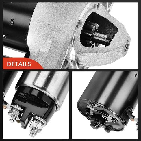 A-Premium Starter Motor Compatible with Dodge Neon 2003-2005, SX 2.0 2003-2004, 2.0L, 12V 1.1KW 8-Teeth Clockwise, Replace# 0001107432 in Saudi Arabia