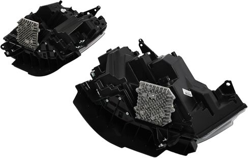 Pair Driver Passenger Side Headlight Assembly Compatible with 2019-2023 Ram 1500 w/DRL Front Left Right HeadLamp CH2502320 CH2502321 CH2503320 CH2503321 W/O Harness in Kuwait