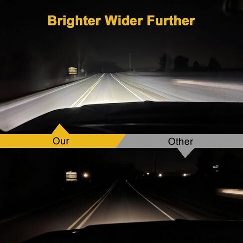 H6054 LED Headlights, 2Pcs Rectangular 5x7 7x6 LED Headlight Hi/Low Sealed Beam Headlamp H4 9003 Plug 6054 H5054 Compatible with Cherokee XJ/Wrangler YJ Puckup Truck Van in Kuwait