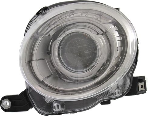 Garage-Pro Headlight Assembly Pair For Fiat 500 2012-2019, Driver and Passenger Side, Halogen With Bulb(s), Replaces# 5182428AE 5182429AE in Saudi Arabia