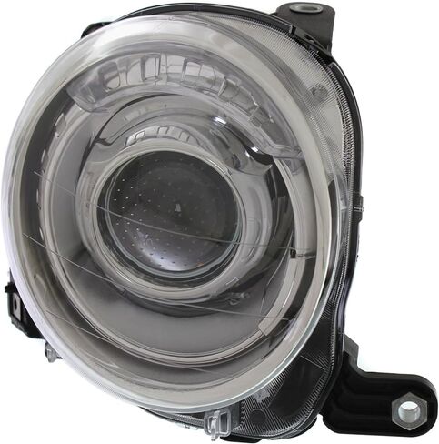 Garage-Pro Headlight Assembly Pair For Fiat 500 2012-2019, Driver and Passenger Side, Halogen With Bulb(s), Replaces# 5182428AE 5182429AE in Saudi Arabia