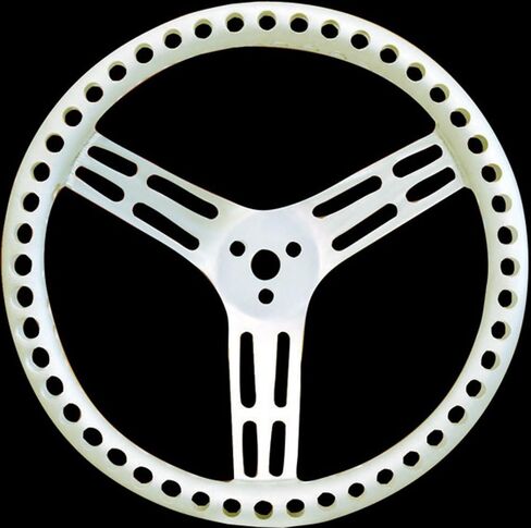 Longacre 52-56835 14 in Uncoated Aluminum Steering Wheel in Saudi Arabia