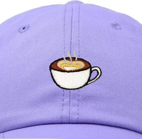 DALIX Cappuccino Hat Coffee Cup Womens Baseball Cap in Saudi Arabia