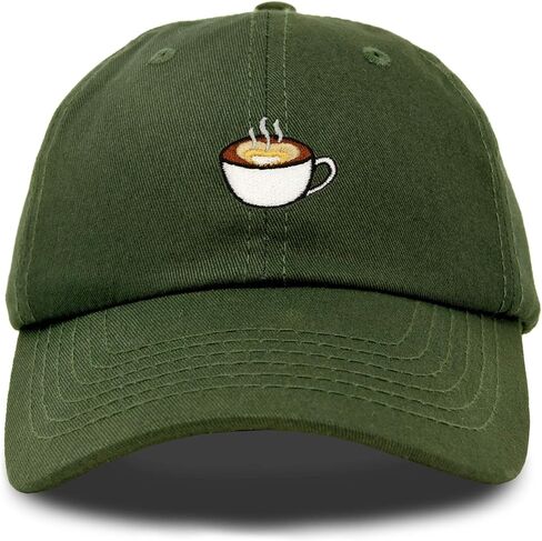 DALIX Cappuccino Hat Coffee Cup Womens Baseball Cap in Saudi Arabia