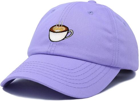 DALIX Cappuccino Hat Coffee Cup Womens Baseball Cap in Saudi Arabia