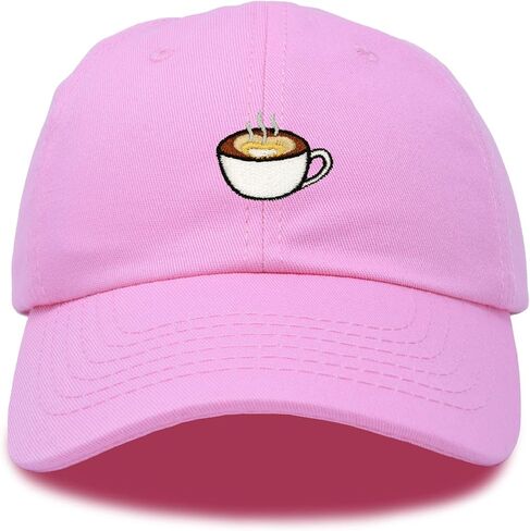 DALIX Cappuccino Hat Coffee Cup Womens Baseball Cap in Saudi Arabia