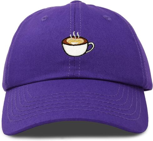 DALIX Cappuccino Hat Coffee Cup Womens Baseball Cap in Saudi Arabia