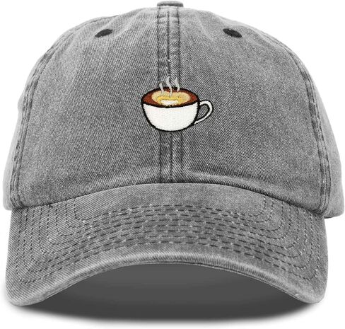 DALIX Cappuccino Hat Coffee Cup Womens Baseball Cap in Saudi Arabia