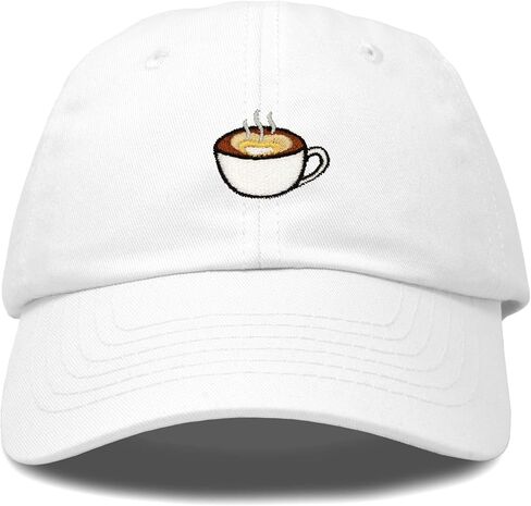 DALIX Cappuccino Hat Coffee Cup Womens Baseball Cap in Saudi Arabia