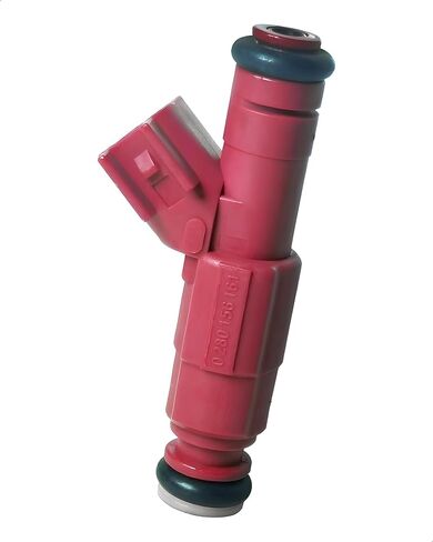 Fuel Injector Compatible with 1999-2005 Jeep Wrangler/Cherokee, Ford Mustang/Windstar/Taurus, Dodge Dakota/Ram 1500 - V6 3.0L/3.7L/3.8L/3.9L & L6 4.0L Replace OE# 0280156161 FJ462 in Kuwait
