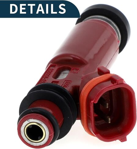 Fuel Injector for Mitsubishi Montero 3.5 2001-2002 Flow Match No.MD357267/195500-3970 Fuel Nozzle Wine Red 6 Pcs Automotive Parts in Saudi Arabia