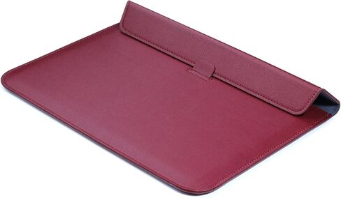 حافظة كمبيوتر محمول مع حامل لجهاز MacBook Air 13 بوصة M2 A2681 M1 A2337 A2179 A1932/Pro 13 M2 M1 A2338 A2251 A2289 A2159 A1989 A1706 A1708، حقيبة كمبيوتر محمول رفيعة للغاية لجهاز MacBook in Kuwait