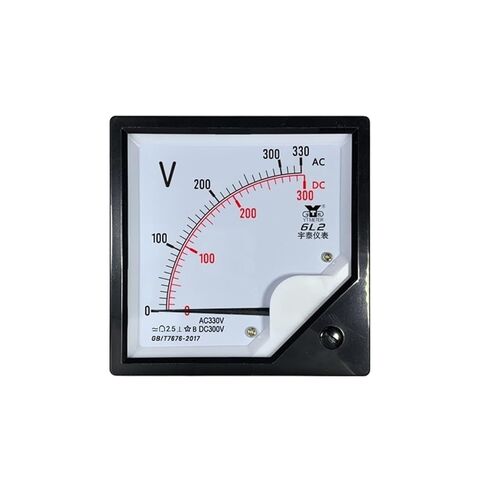 6L2 AC-DC Voltmeter 100V 300V 500V 600V Pointer AC DC Universal Dual Range 6C2(AC 660V 600V) in Kuwait