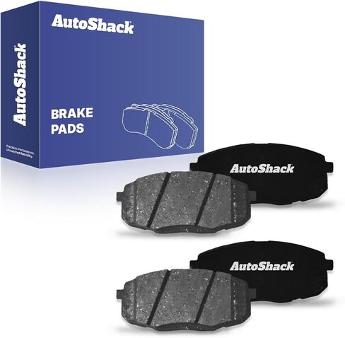 AutoShack Front Ceramic Brake Pad Set Replacement for 2014-2016 Kia Soul 2009-2012 Hyundai Elantra 2010-2013 Kia Forte 4-PC in Saudi Arabia