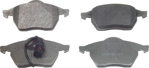 مجموعة وسائد فرامل قرصية Wagner QS ZX687A، حواف مشطوفة لتوقف سلس وهادئ، تناسب 2000-2005 Volkswagen Jetta in Saudi Arabia