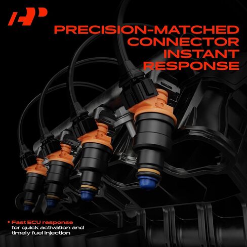 A-Premium Fuel Injector Compatible with GM Corsa Meriva & Chevy Montana Tornado 2006-2012 1.6L 1.8L, Replace# 25335146 in Kuwait