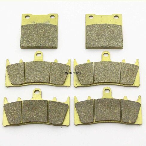 Front Rear Brake Pads Brakes for Kawasaki ZRX ZR 1100 1997-2000 - ZRX ZR 1200 R/S 2001-2007 - ZX 12 R 2000-2003 - Ninja ZX 7R 750 1996-2003 MC0079 in Saudi Arabia