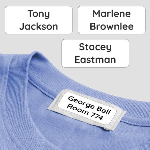 Clothing Labels for Nursing Home (60 Labels) Personalized Name Stickers for Clothing Tags and Personal Items - Washable Name Tags for Laundry in Kuwait