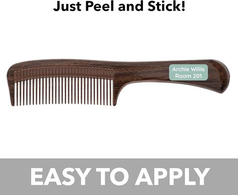 Clothing Labels for Nursing Home (60 Labels) Personalized Name Stickers for Clothing Tags and Personal Items - Washable Name Tags for Laundry in Kuwait