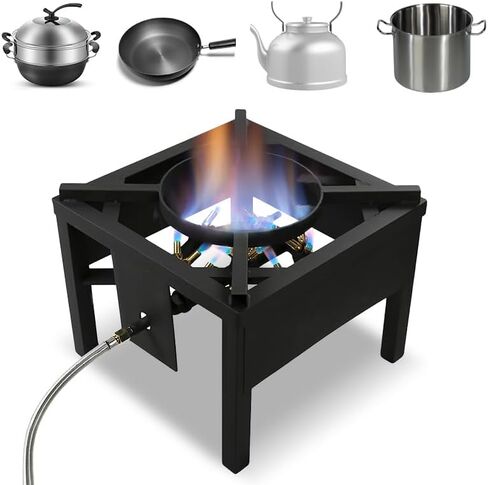High-Pressure Single Burner Propane Stove With Jet Burner - Perfect for Backyard Cookouts,Tailgating, and So Much More!SA1050 in Saudi Arabia