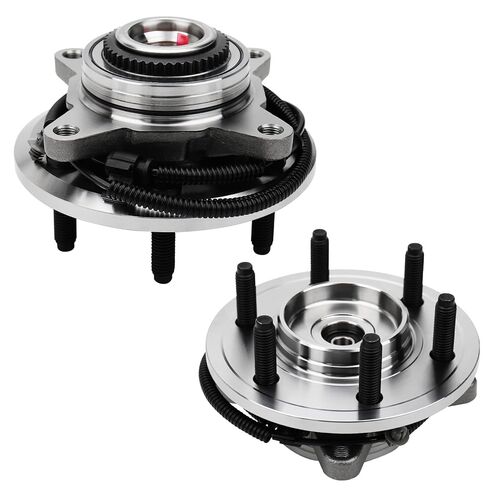 MAYASAF 515142 Front Wheel Hub and Bearing Assembly 6 Lugs w/ABS Fits 2011-2014 for Ford F-150/2011-14 for Ford Expedition/ 2011-14 for Lincoln Navigator, 4WD Only Excludes Heavy Duty Models in Kuwait