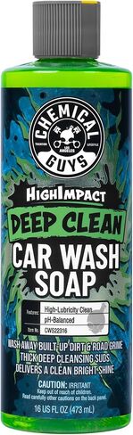 Chemical Guys High Impact Car Wash Soap, Deep Cleaning Vehicle Shampoo With Thick High Lubricity Suds, For Paint, Clear Coat, Wheels, and Exterior Surfaces - 16 Fl Oz in Saudi Arabia