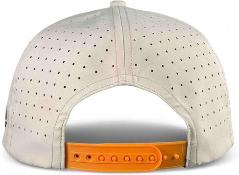 Logie Joe's Breakfast Ball Golf Hat | Snapback Cap | Built-in Magnetic Ball Marker Holder + Marker Included | Adjustable | Mulligan Tan in Kuwait