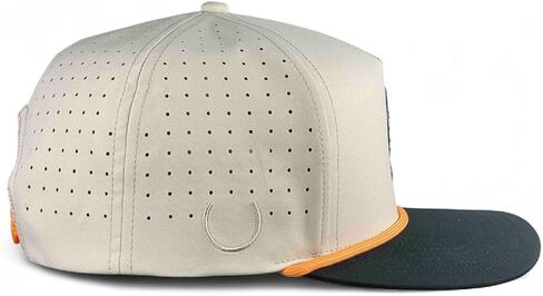 Logie Joe's Breakfast Ball Golf Hat | Snapback Cap | Built-in Magnetic Ball Marker Holder + Marker Included | Adjustable | Mulligan Tan in Kuwait
