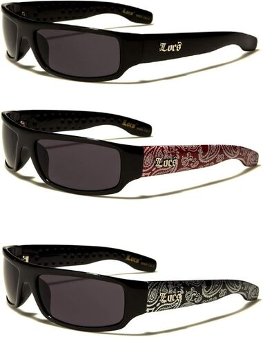 Locs Hardcore Bandanna (3 Pack 1 BK 1 Red 1 Sil) in Saudi Arabia