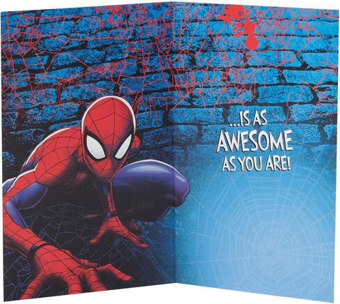 UK Greetings | Marvel Spider-Man Birthday Card for Nephew | Happy Birthday Gifts | Him, Boys, Men | Bold Design | With Envelope | 155 x 235 mm in Saudi Arabia