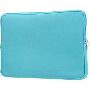 Laptop Case - Polyester Computer Sleeve Carrying Bag Waterproof Laptop Protective Cover for 17" Notebook, Blue in Kuwait