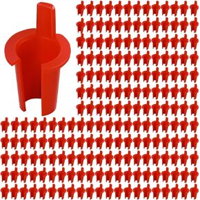 BBTO 200-Pack 5/16 Inch Anti-Short Bushing Electrical Anti Short Bushing Red Head MC/BX Cable bushing for 14/2-12/2 MC Wire in Kuwait