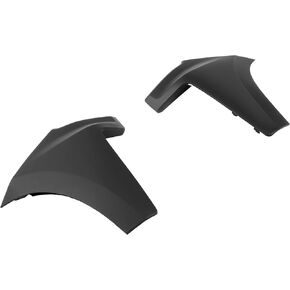 Bumper End Cap Compatible with 2019-2022 Chevy Silverado 1500 Replacement for 84658017 84658018 GM1016110 GM1017110 Plastic Matte Black Painted Pair in Kuwait