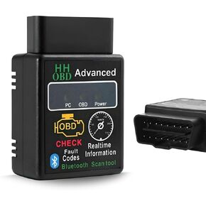 Bluetooth OBD2 Scanner for Car, Wireless OBDII Scan Tool Auto Engine Diagnostic Code Reader, Professional OBD2 Fault Diagnosis Tester Vehicle Interface Scanner for Phone and PC in Kuwait