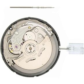 MODJUEGO Authentic NH35/NH35A Automatic Movement Date Window @3 White Dial Direct fit for NH35A NH35 Watches in Kuwait